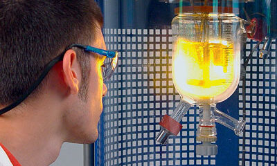 Sightglass metal&glass reactor